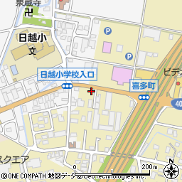 新潟県長岡市喜多町288周辺の地図