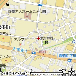 新潟県長岡市喜多町1382周辺の地図