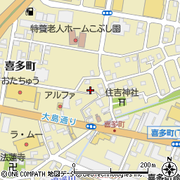 新潟県長岡市喜多町1370周辺の地図