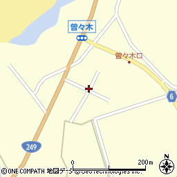 石川県輪島市町野町（西時国鳥毛）周辺の地図