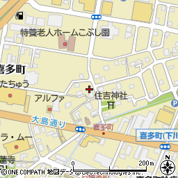 新潟県長岡市喜多町1381周辺の地図