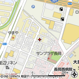 新潟県長岡市喜多町958周辺の地図