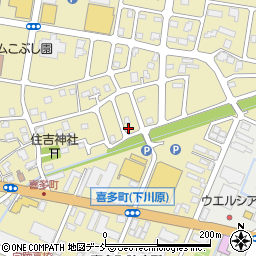 新潟県長岡市喜多町3084周辺の地図