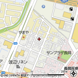 新潟県長岡市西津町3785-16周辺の地図