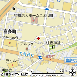 新潟県長岡市喜多町1379周辺の地図