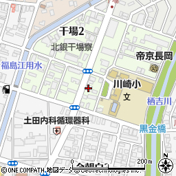 長岡信用金庫川崎支店周辺の地図
