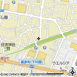 新潟県長岡市喜多町3096周辺の地図