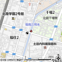 新栄橋周辺の地図