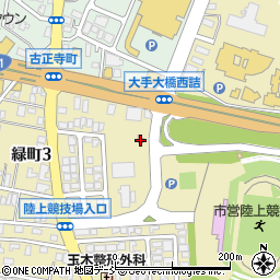 長岡警察署緑町交番周辺の地図