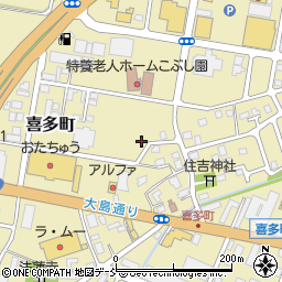 新潟県長岡市喜多町439周辺の地図