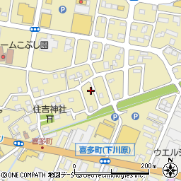 新潟県長岡市喜多町3077周辺の地図