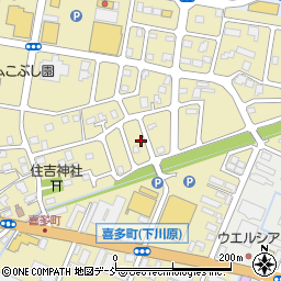 新潟県長岡市喜多町3087周辺の地図