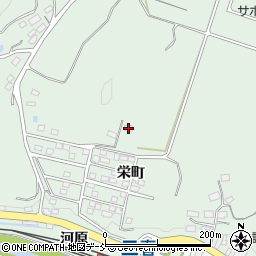 福島県田村郡三春町平沢栄町2-98周辺の地図
