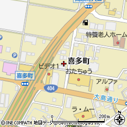 新潟県長岡市喜多町427周辺の地図