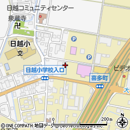 新潟県長岡市喜多町412周辺の地図