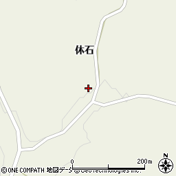 福島県田村市常葉町西向休石23周辺の地図