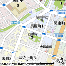 青善会館周辺の地図