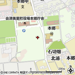 会津若松警察署会津本郷駐在所周辺の地図