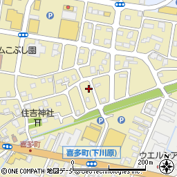 新潟県長岡市喜多町3088周辺の地図