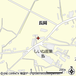 福島県郡山市日和田町（長岡）周辺の地図
