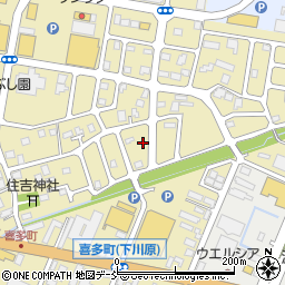 新潟県長岡市喜多町3099周辺の地図