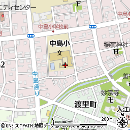 長岡市立中島小学校周辺の地図