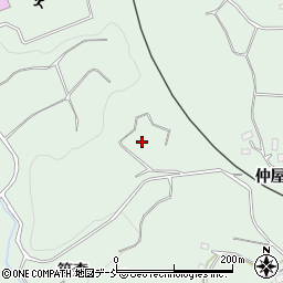 福島県田村市船引町笹山周辺の地図