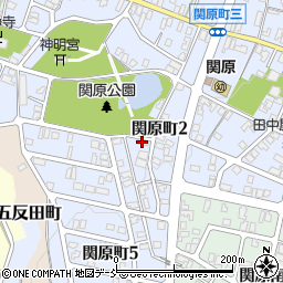 関原町５丁目公民館周辺の地図