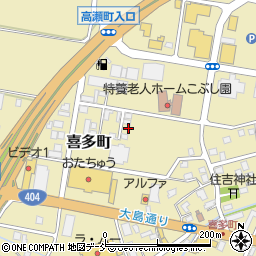 新潟県長岡市喜多町451周辺の地図