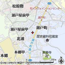 会津美里町　観光協会周辺の地図