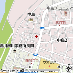 新潟県長岡市中島1丁目5周辺の地図