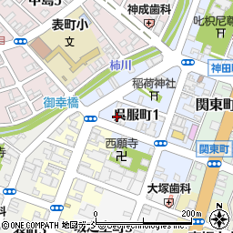 新潟県労働金庫長岡支店周辺の地図