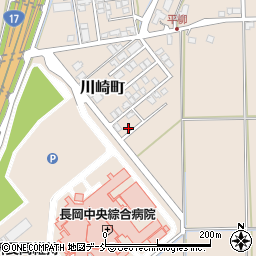 新潟県長岡市川崎町1958-7周辺の地図