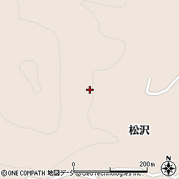 福島県会津美里町（大沼郡）松沢（寺山）周辺の地図