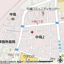 松本荘周辺の地図
