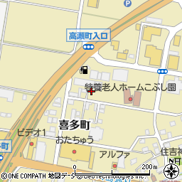 新潟県長岡市喜多町486周辺の地図