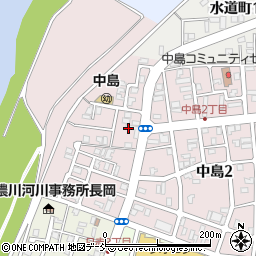 新潟県長岡市中島1丁目11周辺の地図