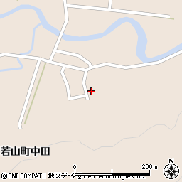 石川県珠洲市若山町中田8-81周辺の地図