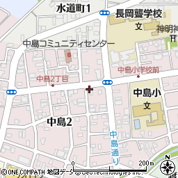 清水建設株式会社　長岡営業所周辺の地図