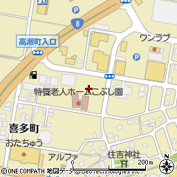 大三ミート産業株式会社　喜多町店周辺の地図