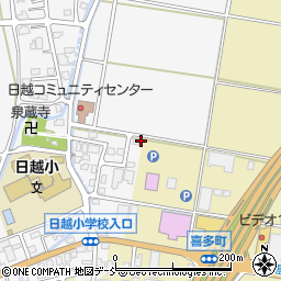 新潟県長岡市宝地町周辺の地図