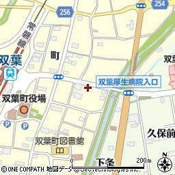 浪江タクシー双葉待機所周辺の地図