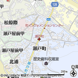 瀬戸町周辺の地図