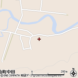 石川県珠洲市若山町中田8周辺の地図
