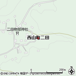 新潟県柏崎市西山町二田周辺の地図