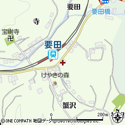 福島県田村市船引町要田寺向62周辺の地図