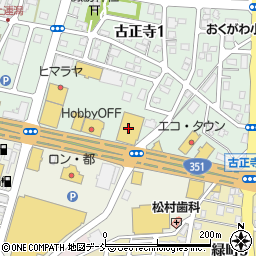 ゼビオスポーツ長岡店周辺の地図