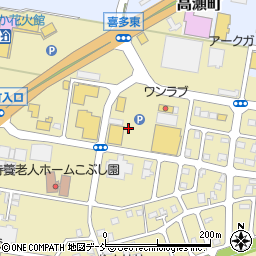 ジーユー長岡喜多町店駐車場周辺の地図