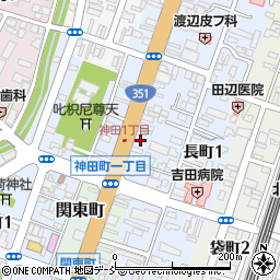 堀口屋菓子店周辺の地図