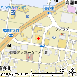 新潟県長岡市喜多町2925周辺の地図